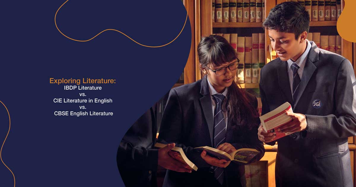 Exploring Literature: IBDP Literature vs. CIE Literature in English vs. CBSE English Literature