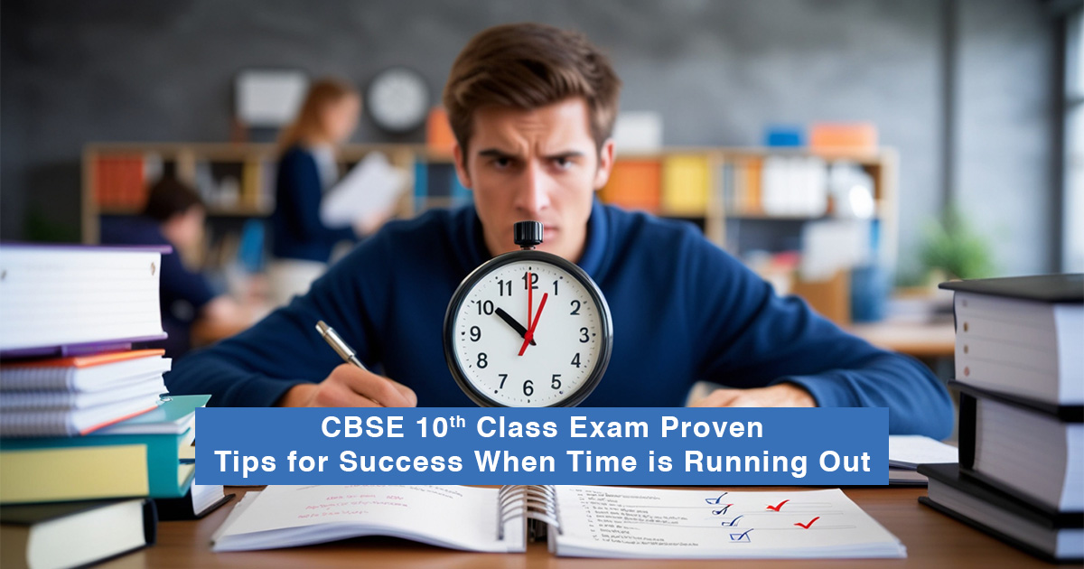 CBSE 10th Class Exam: Proven Tips for Success When Time is Running Out