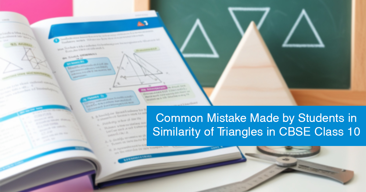 Common Mistakes Made by Students in Similarity of Triangles in CBSE Class 10