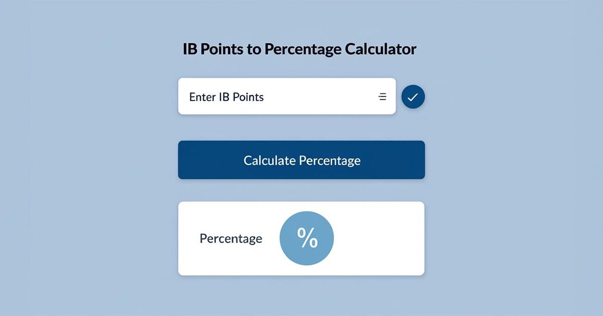 IB Points to Percentage Calculator