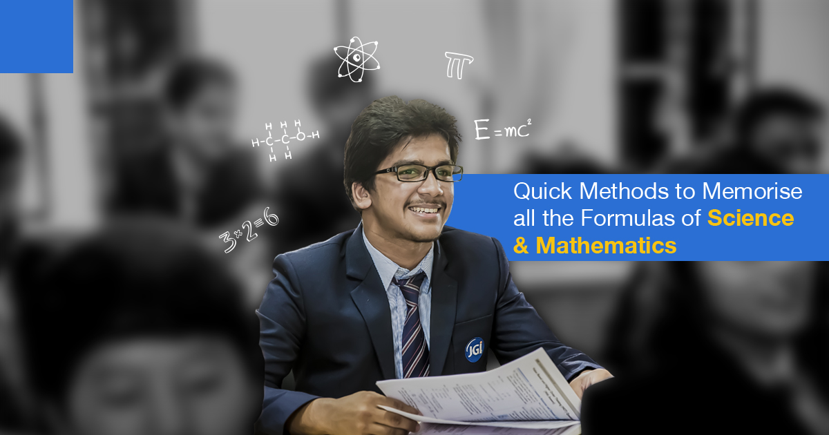 Quick Methods to Memorise all the Formulas of Science & Mathematics