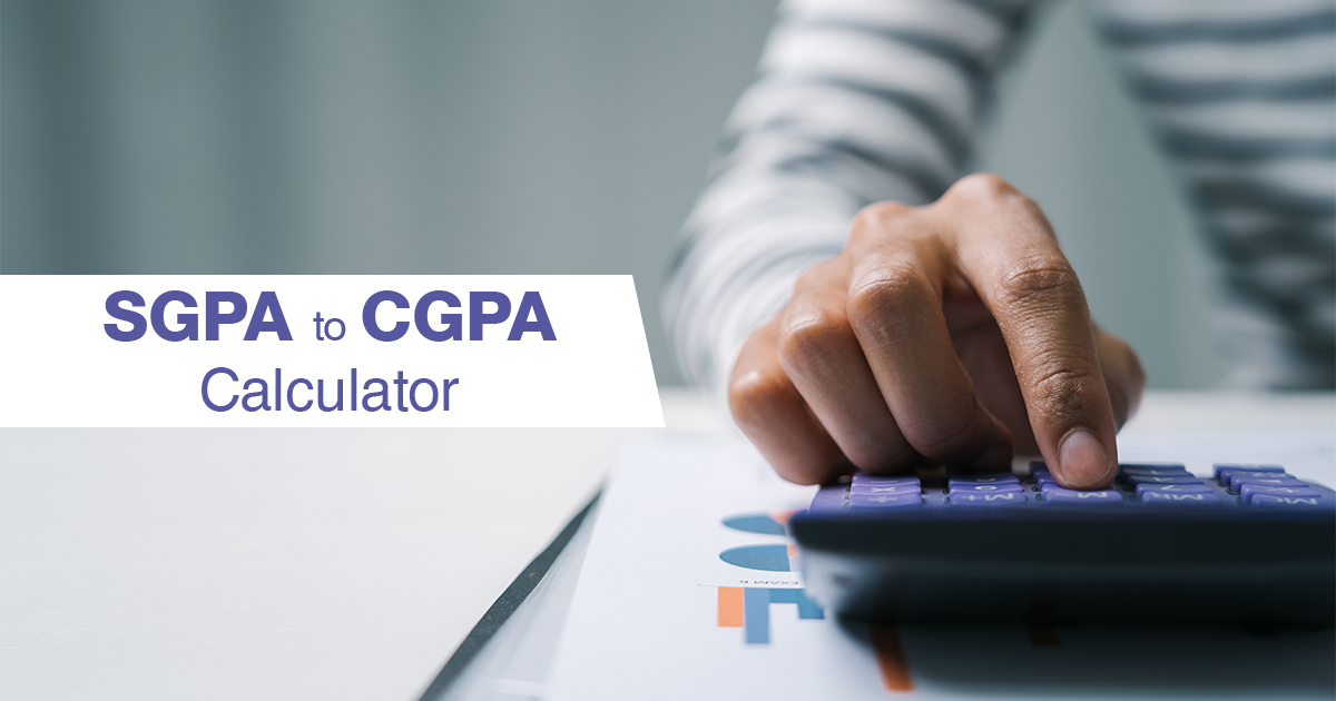 SGPA to CGPA Calculator